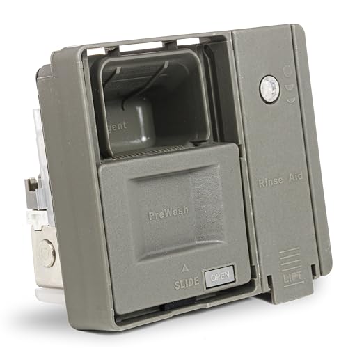 [Upgraded] BlueStars W10861000 Dishwasher Detergent Dispenser - Compatible with Whirlpool Kitchenaid Dishwasher Rinse Aid Dispenser WDT730PAHZ0 - Replaces W10620296 W10620298 W10620297 PS11731570