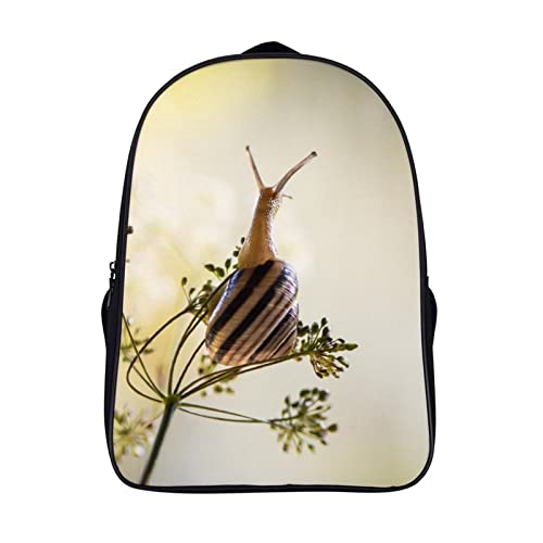 Sac à dos d'école fini les cartables trop lourds avec ce sac léger motif escargot 3D