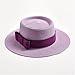 Women Man Straw Sun Hats Ribbon Bow Dress Jazz Hats Outdoor Travel Beach Visor Cap Peach pnnrk 56-58
