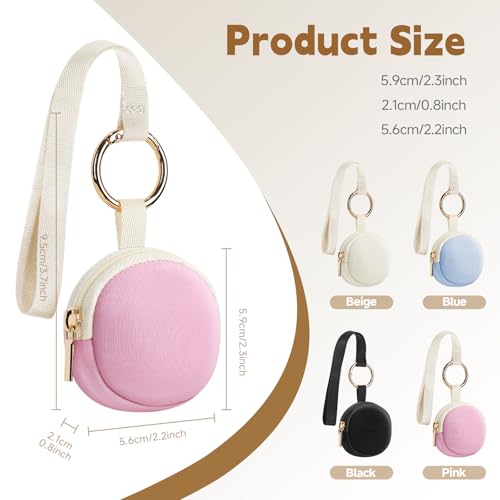 Mini étui de rangement portable et porte-clés pour bagues