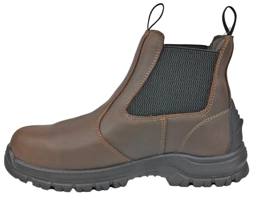 Hoss Men's Met Guard Waterproof Cheslea Work Boot Composite Toe - 504402