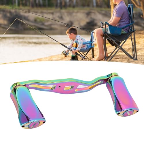 Moulinet de pêche en rotation sans vibration avec double bras - 7