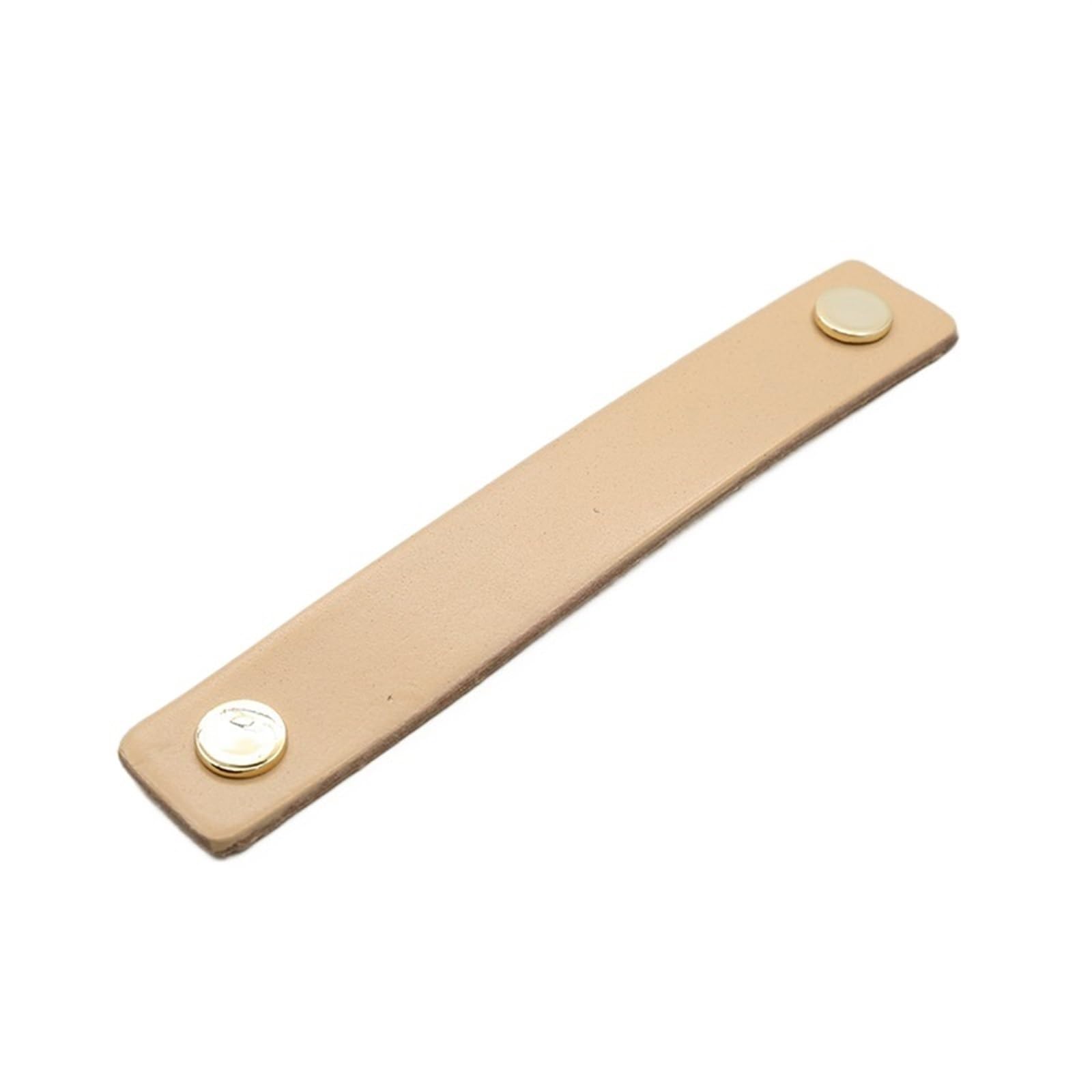 CQAHDSEVF Leather Drawer Pulls, Leather Drawer Knobs Multicolor 96/128mm(Flesh Color,128mm)
