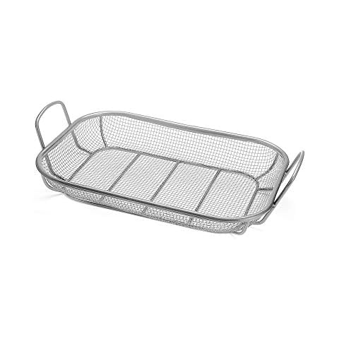 Outset 76359 Stainless Steel Grill Basket Cover