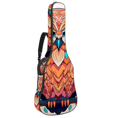 Sac pour guitare à motif papillon idéal pour vos déplacements et répétitions