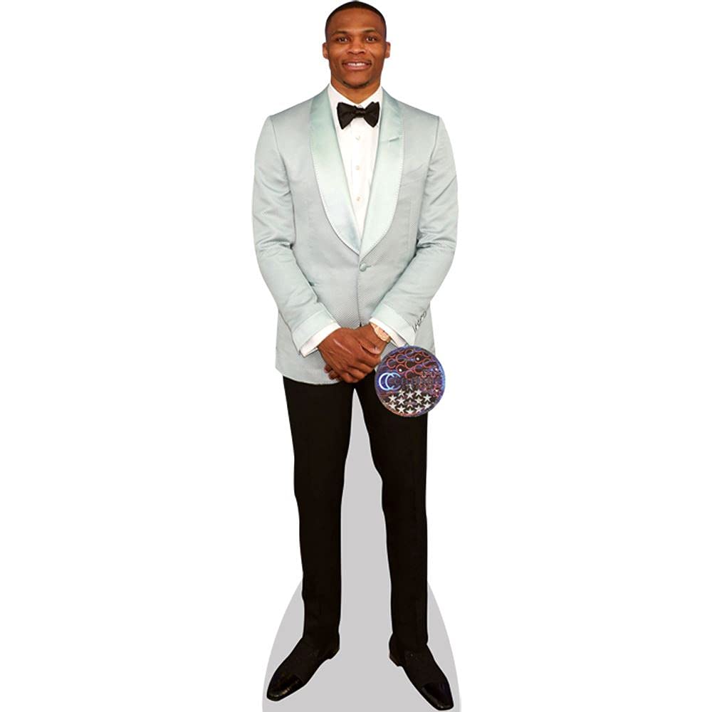 Celebrity Cutouts Mini Size Cutout Russell Westbrook (Bow Tie)