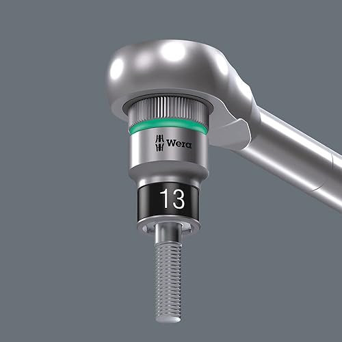 Miniatura 3 de Wera 05003727001 8790 HMA HF Zyklop Socket con 14" Drive con función de sujeción, 0.472 x 0.906 in