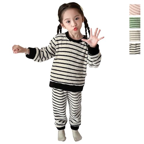 [IOZO] �L�b�Y �p�W���} ���̎q �������� �~�p ���[���E�F�A �j�̎q ���� ���� ������ �_�炩�� �Q���� �h�� ������� ���� ���N�� �Q�Ԓ� �㉺�Z�b�g �������� �g���� �q�� ���Y�{�� 80-160cm (JP, �g��, 100, �u���b�N