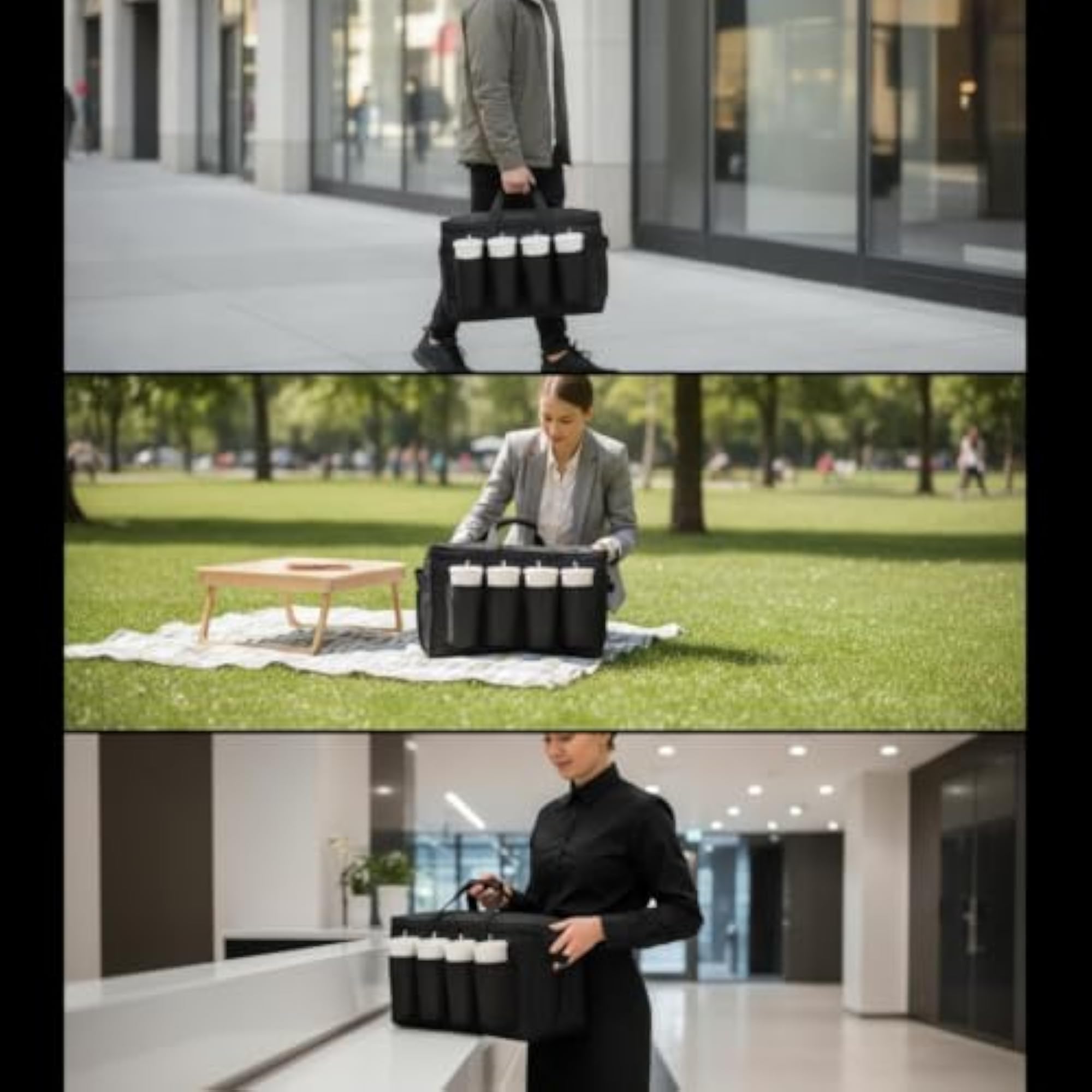 Large Insulated Delivery Bag for Catering, Thermal Design