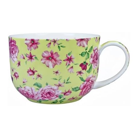 YUESITE 25 Ounce Floral Coffee Mug Cover