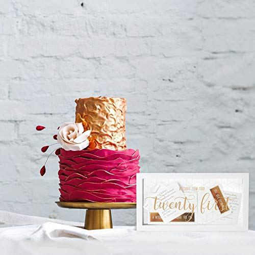 Splosh Message Box - 21st Birthday Guest Memory Box with 50 Message Cards - Image 3