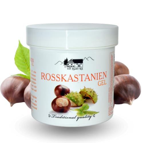 Erubelle COSMETIC | Gel Castaño de Indias 250ml | Gel Frio Piernas Cansadas Circulación | Crema para Varices y Arañas Vasculares | Crema Masaje con Efecto Calmante y Antioxidante | Uso Tópico