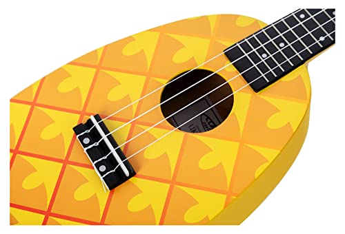 Classic Cantabile UC-240A ANA ukulélé de concert ananas - Les Beatles, Paul McCartney, John Lennon, RIngo Starr, George Harrison Classic Cantabile UC-240A ANA ukulélé de concert ananas – Image 8