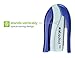 Bostitch Office inSHAPE15 Stapler - One Finger, No Effort, Spring Powered Stapler - Blue (1451), 4.3