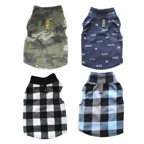 Set de 4 disfraces pequeños para perro NUOBESTY
