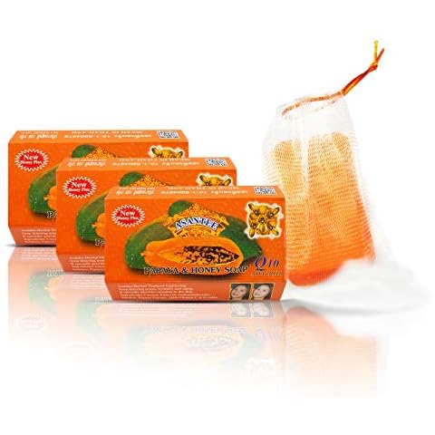 ASANTEE Papaya & Honey Soap Cover