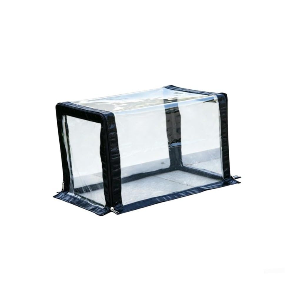 Anzuchthaube für Terrasse, Faltbarer Pflanzenschutz 60x40cm PVC
