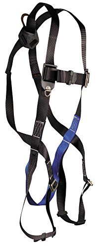 Full Body Harness, Universal, 310 lb, Black