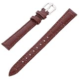 Veemoon 1 Pz cinturino per orologio in pelle lumino spalliera bell cinturino per orologio da uomo cinturino dell'orologio cinturino classico cinturino alla moda pelle artificiale Brown
