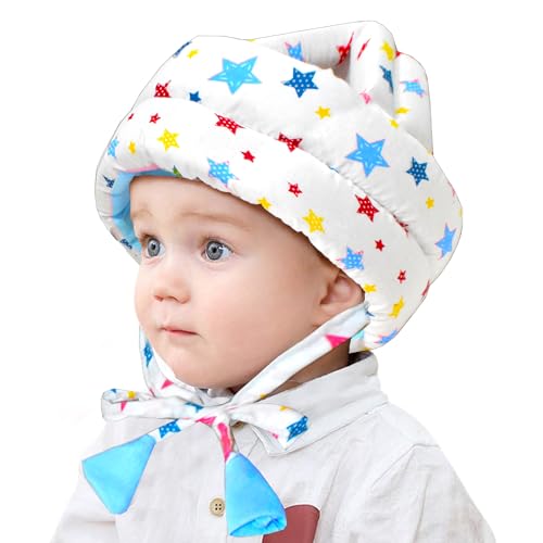 Image of Vparents Joy Baby Head Protector for Safety of Kids 6M to 3 Years- Baby Safety Helmet with Proper Air Ventilation & Corner Guard Protection Pack