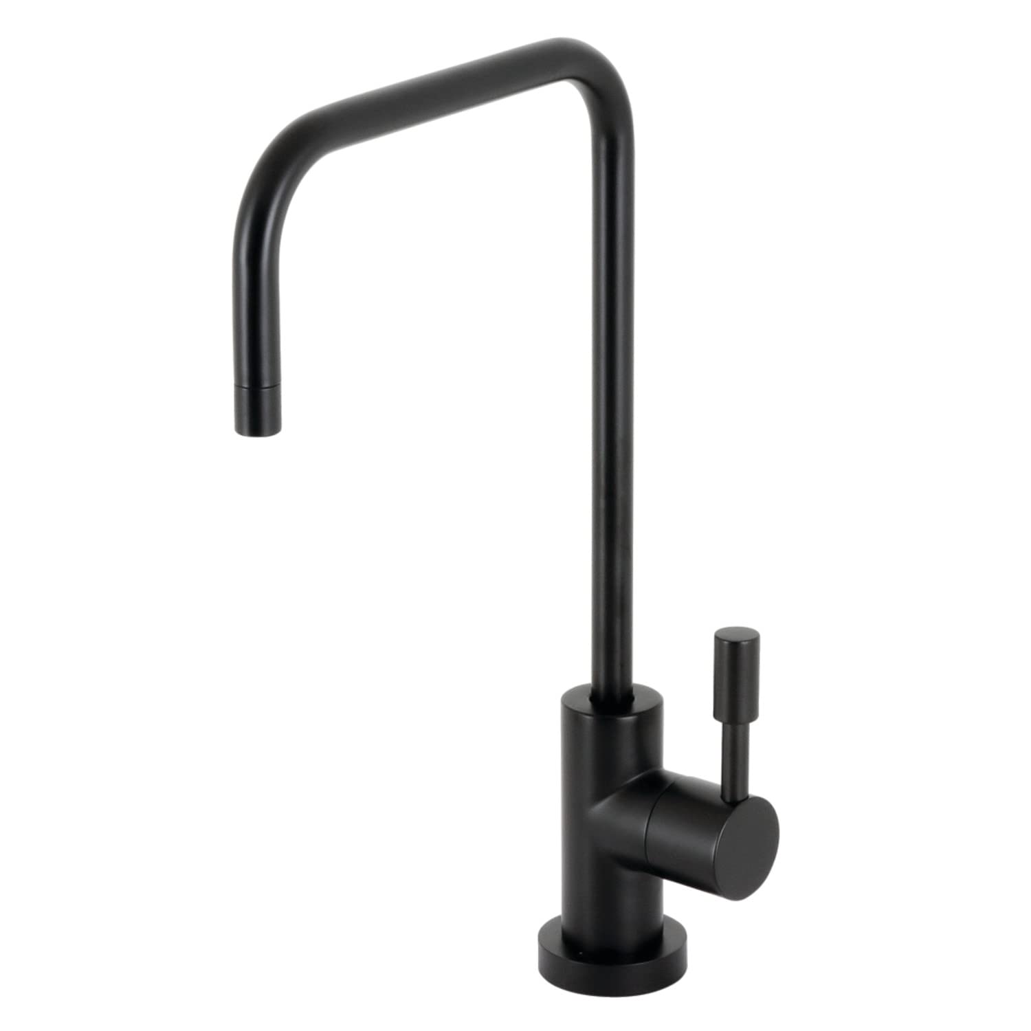 Robinet de filtration d'eau Concord éliminant les bouteilles plastiques, finition noir