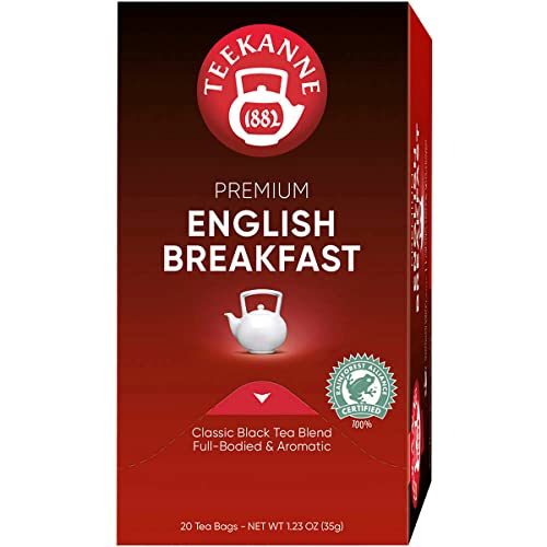 Teekanne - Bolsas de té negro con aroma de fresa de ENGLISH (20 unidades, 20 x 1,75 g) Teekanne - Bolsas de té negro con aroma de fresa de ENGLISH (20 unidades, 20 x 1,75 g)