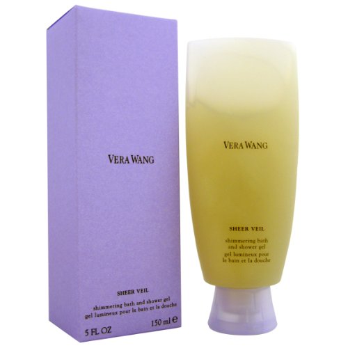 Vera Wang Sheer Veil By Vera Wang For Women. Shimmering Bath And Shower Gel 5-Ounce