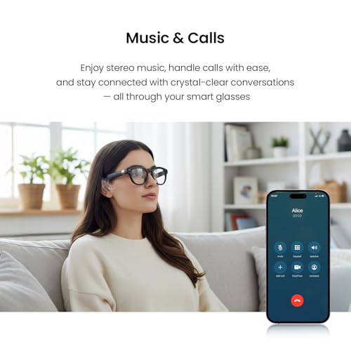 image for DPVR G1 Smart Glasses with Camera and Bluetooth – 8MP 32Gb AI Glasse