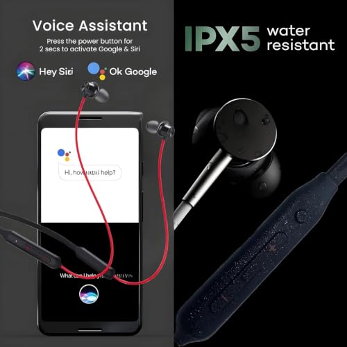 boA Trending Bluetooth 6.0 Neckband with Mic, Quick Charge Technology, Magnetic Earbuds, HD Calling Mic, Sweat Resistant Build for Music Gaming Travel, Compatible with Android and iOS Devices - Image 7
