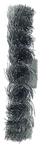 Image of Weiler 13105 Standard Twist Knot Wire Wheel 4 inch, .014 inch Steel Fill, 1 /2 inch-13 UNC Nut, Made in the USA (Pack of 5)
