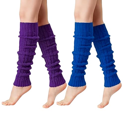 Image of 2 Pcs Leg Warmers Y2k, Leg Warmers, Y2k Accessories, Cute Kawaii Cream Legwarmers for Women Winter