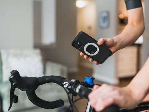 Image of Quad Lock Stem /Handlebar Bike Phone Holder Kit with MAG Phone Case for iPhone 15 Pro