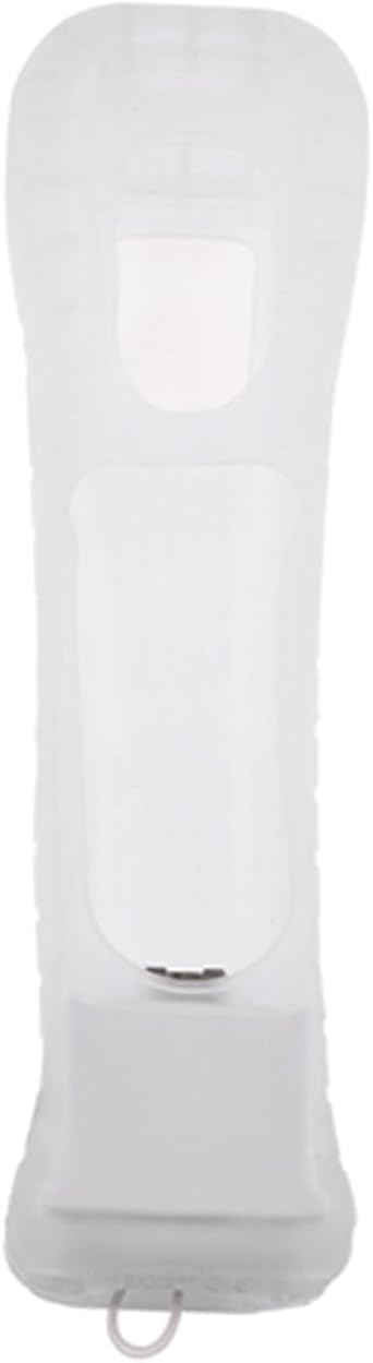 MotionPlus Sensor Adapter with Silicone Case for Nintendo Wii Remote Controller (White)