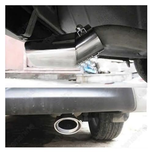 Modification décoration tuyau d'échappement acier premium pour Opel