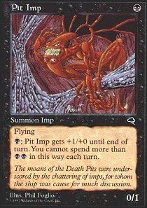 Miniatura 1 de Magic The Gathering - Pit Imp - Tempest