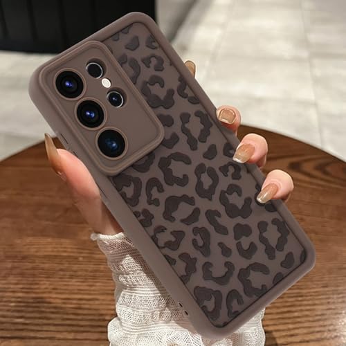 Image of Compatible with Samsung Galaxy S26 Ultra Case, Brown