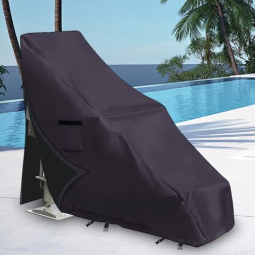 Funda para silla elevadora de piscina contra lluvia y suciedad exterior 5