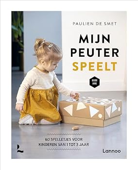 Hardcover Mijn peuter speelt!: 60 spelletjes voor kinderen van 1 tot 3 jaar (Mama Baas) Book