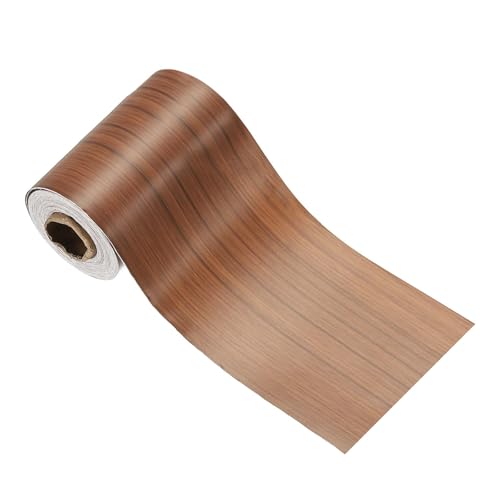 Image of PATIKIL Wood Grain Tape 2 inch x 32 ft, Self-Adhesive Wood Texture Repair Tape Realistic Wooden Effect Patch for Furniture Cabinets Floor Walls, Brown