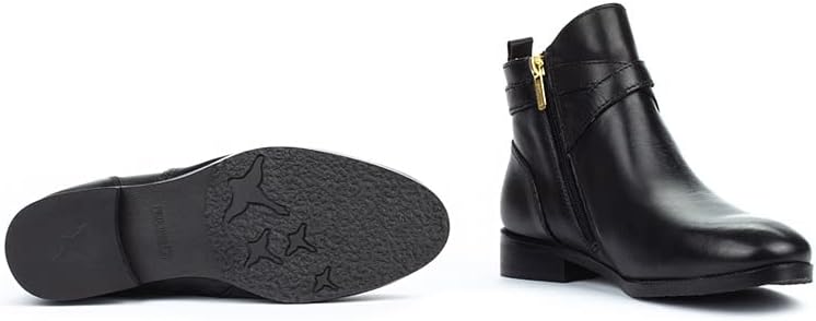 PIKOLINOS Flat Ankle Boots Leather Royal for Woman - Image 5