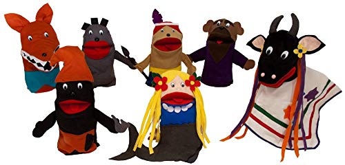 Conjunto Fantoches Folclore Com 6 Unidades - Fundamental