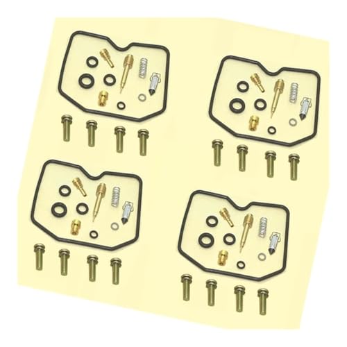 GPZ900R ZX900A GPZ900 ZX900 A バイクキャブレター修理キット フローティングニードルガスケットに適合