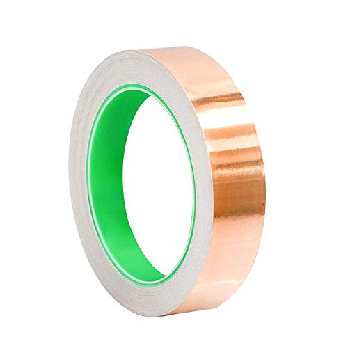 〓 Il nastro ha una dimensione ideale per la creazione di circuiti di carta, un modo semplice e divertente per presentare i bambini all'elettronica. I componenti possono essere facilmente aggiunti incollandoli o saldandoli in posizione. Il nastro autoadesivo con un facile supporto a buccia è semplice da tagliare o strappare, rendendolo facile da usare per tutti.