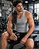 3PK Mens Sleeveless Vests 100% Cotton Gym Top Summer Training Gym Bodybuilding Tank Tops Basic Plain Colour Casual Undershirt (M, Grey) #2