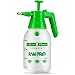 Rampro - Pulvérisateur à pompe de jardin, pulvérisateur à eau à pression manuelle pour nettoyage de plantes et de pelouse avec valve de sécurité et buse réglable en bronze - 1 litre