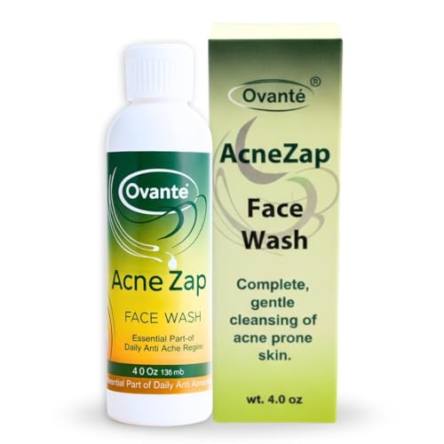 OVANTE Facial Cleanser Wash with Tea Tree oil for Sensitive Skin - 4.0 oz