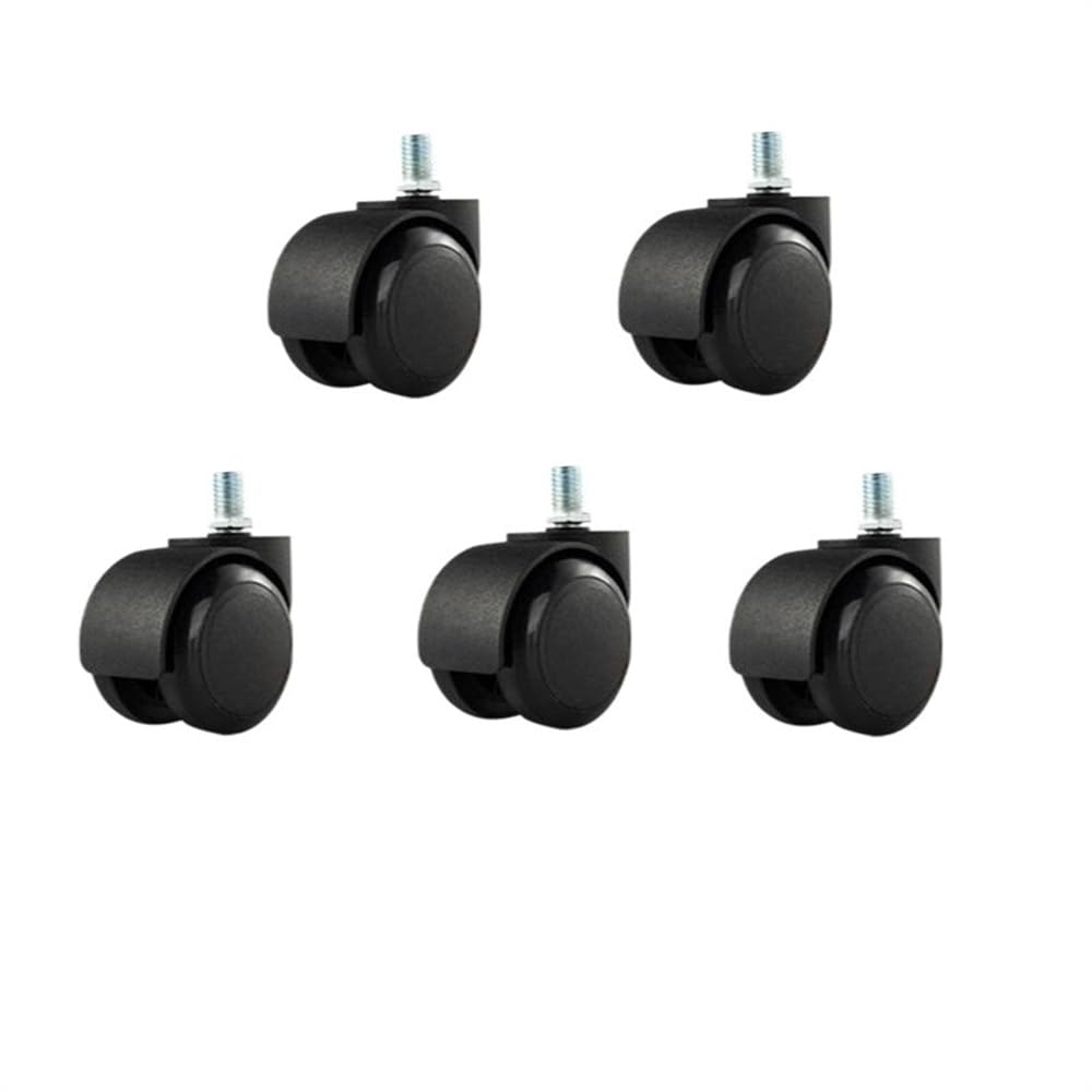Roulettes de chaise de bureau silencieuses en polyuréthane 11 mm