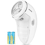 OFOND Fabric Shaver Lint Remover for Clothes,Electric Lint Shaver Battery Operated,Portable Sweater Defuzzer, Quick and Easy Remove Pills,Lint Balls,Fuzz of Clothing Pants Socks Couch Pillows Blankets