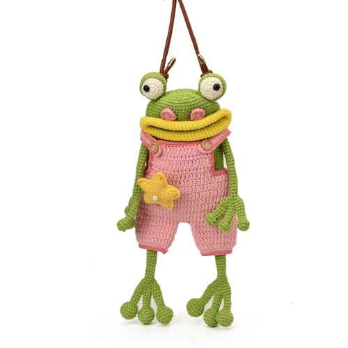 Sac en crochet grenouilles idéal pour vos sorties et voyages - 7