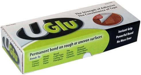 UGlu MTR703 Multi-Purpose Industrial Strength Adhesive Strip Variety Pack